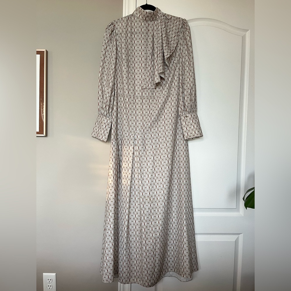 Beautiful Modest & Elegant Patterned Long Sleeve Dress